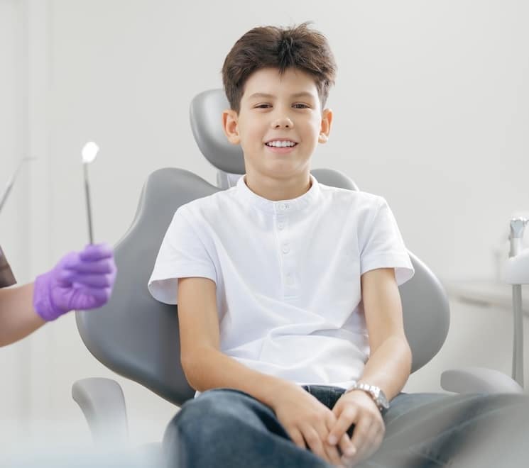 child getting a Dental Checkup in Edmonton, AB